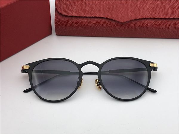 

woman/men vintage eyeglasses frames wood sunglasses rimless frame plated santos sunglasses new in box cnum181128-23, White;black