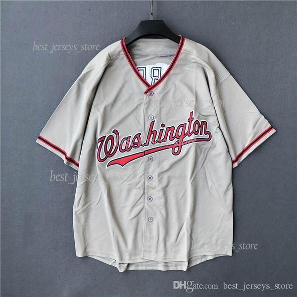 

Spring and Summer Thin Leisure Trend Classic American Sports Baseball Men's Short Sleeves 2019 New First Batch Hight quality Jersey 12