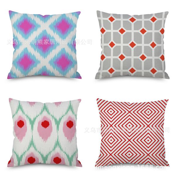 

posimi second wind flax pillow imitate mabaozhen fashion automobile sofa back cushion cushion pillow customized