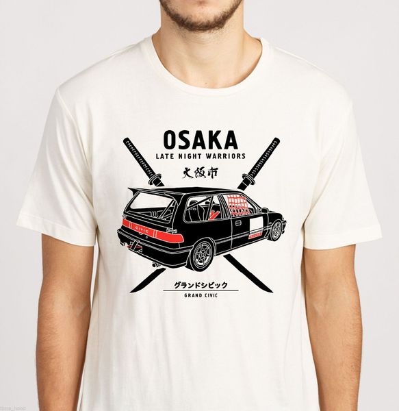 

japan kanjo t shirt | osaka jdm | civic ef9 kanjozoku car2019 men t-shirt fashion fashion tee shirt men clothing, White;black