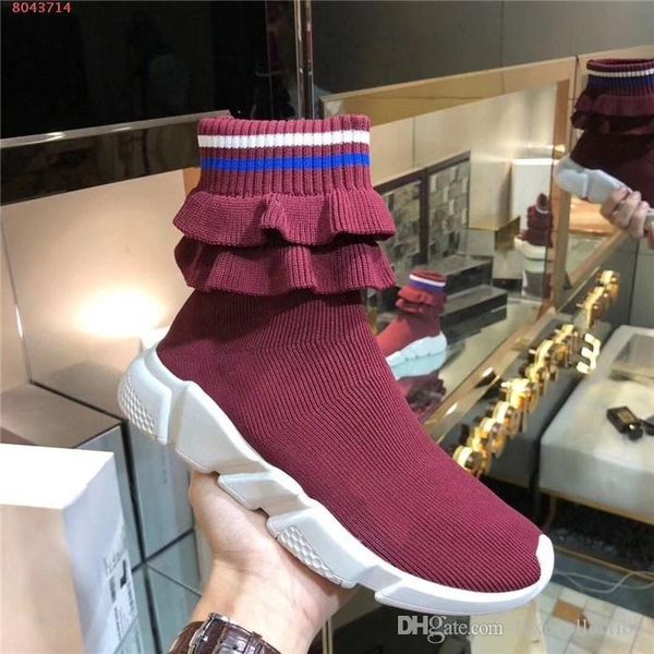 

mens womens classic casual socks boots for autumn and winter,breathable and comfortable with high thick soles sneaker,size 34-45, Black