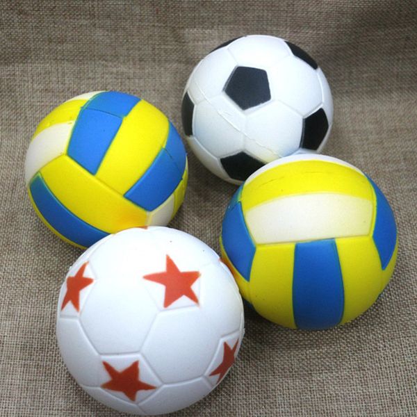 

1pc automotive decompression ball slow rebound 9cm diameter car rubber ornaments pendant soft automobile decoration car-styling