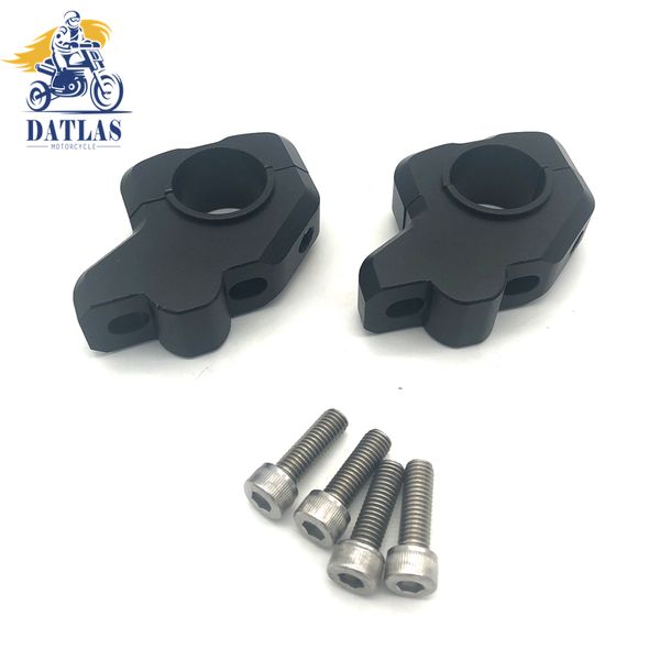 

universal 28mm aluminum handle bar risers clamp for motorbike accessories motor parts