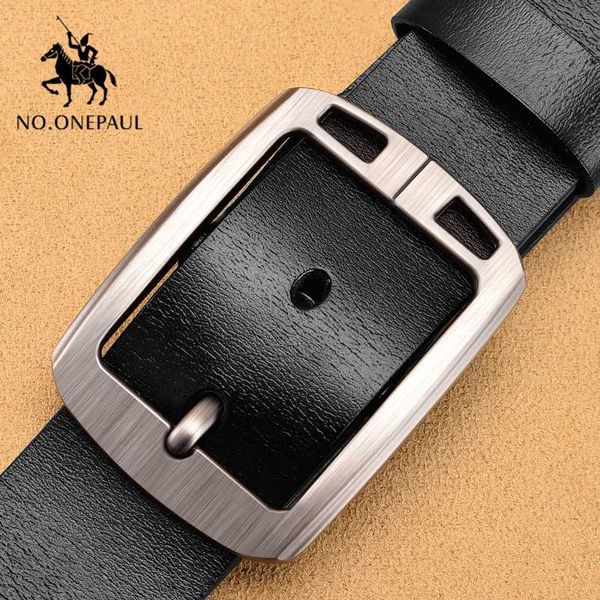 

no.onepaul men belt retro fashion pin buckle belts for men jeans belt design belts ing, Black;brown