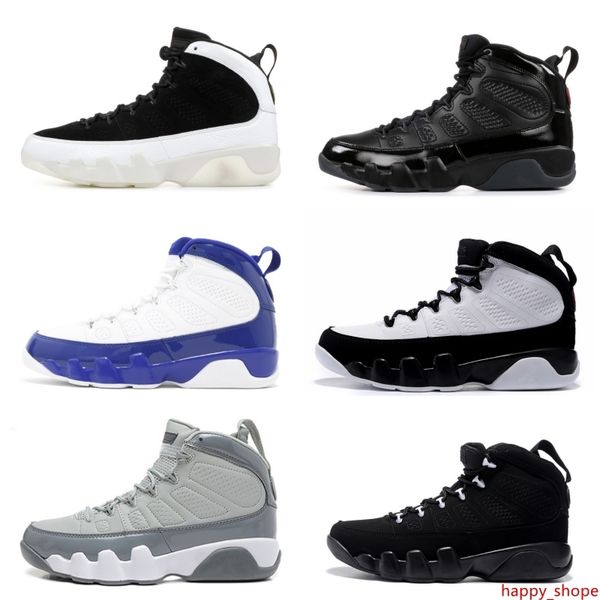 

классический 9 space jam баскетбольная обувь 9s разводят прохладный серый черный белый антрацит синий желтый pe спортивная обувь мужчины с u