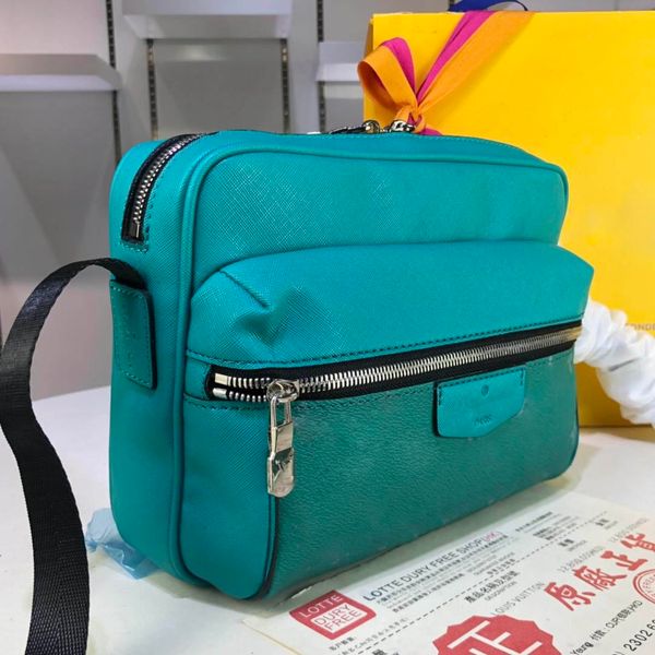 

new style waist bags for men 25x20x10.5cm real leather bag printed flowrer designer waistpacks #m30233