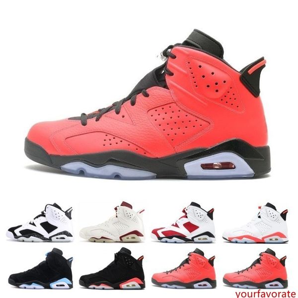 

6 6s angry bull black cat the master basketball shoes men alternate white infared unc marron olympic infrared sport blue oreo sneaker shoe