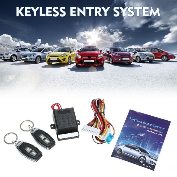 2019 Universal Car Door Lock Trunk Release Keyless Entry System