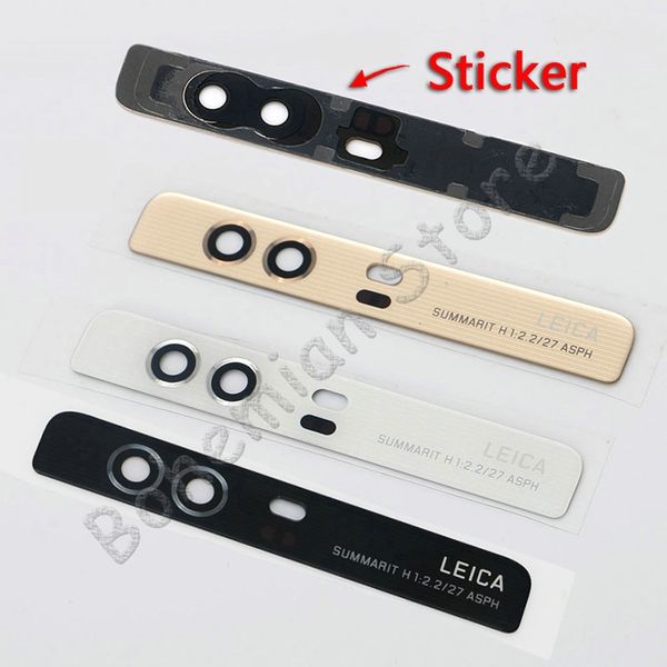 

10psc camera glass for huawei p9 plus p10 plus rear back camera lens glass for housing with sticker adhesive