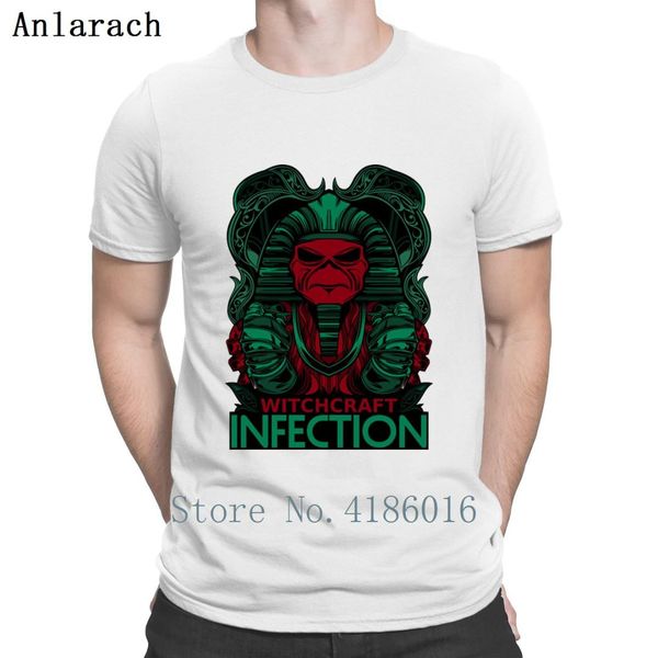 

witchcraft infection t shirt classical weird fitness clothing summer style tshirt men cool printing men fashions ing, White;black
