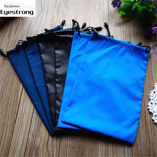 

20*13cm drawstring protective storage cloth bag ski glasses protective glasses rope skipping storage bag customized