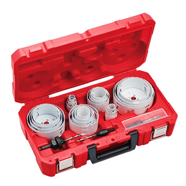 

Milwaukee 49 22 4185 all purpo e profe ional hole dozer hole aw kit 28 piece