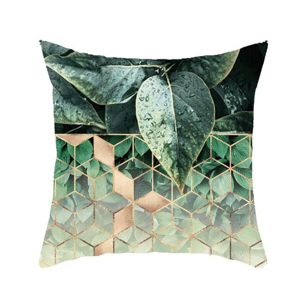 

techome home living room bedroom pillow cover sofa throw pillowcase colorful printing cover soft cotton linen pillow case