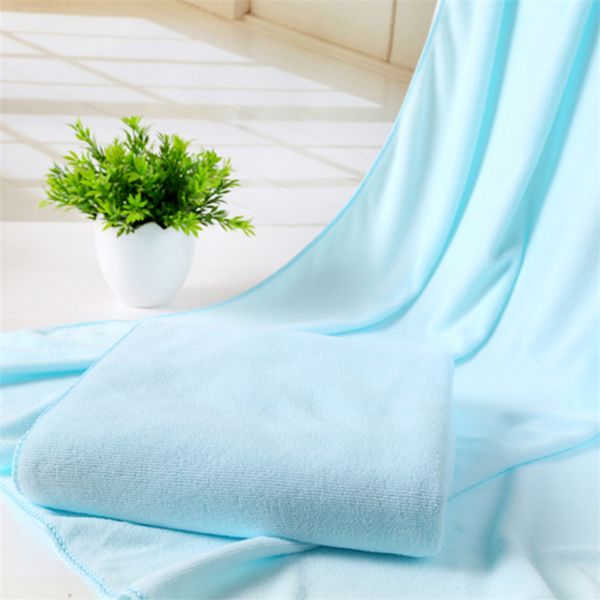 

microfiber 70*140 absorbent towel 180 g factory wholesale not lint does not fade fast dry bath towel