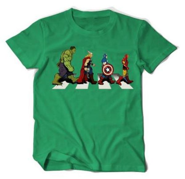

mens print designer t shirts marvel comics special mens fashion round neck short sleeve boy tees, White;black