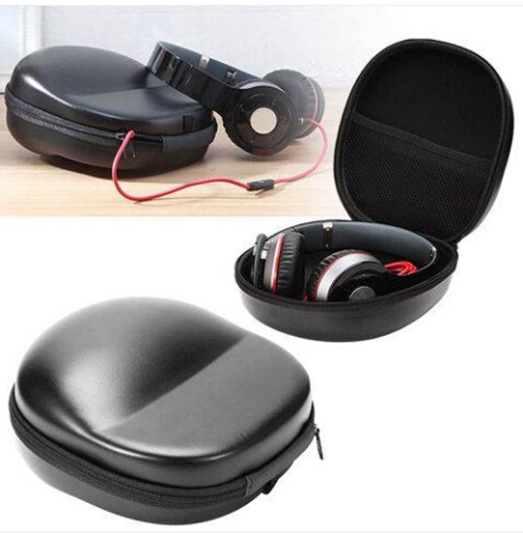 

wholesalesa 2019 portable eva carrying hard case bag storage box for earphone headphone headset headphone accessories