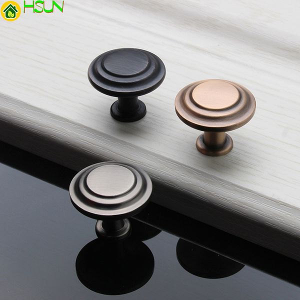 2019 Retro Kitchen Knobs 30mm Cupboard Door Handles Zinc Alloy