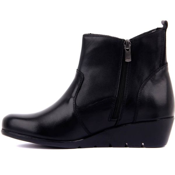 

Sail-Lakers Black Wedges Female Leather Boots