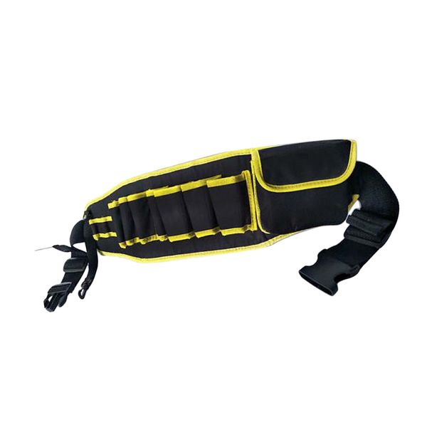

adjustable waist tool holder with several tool holders tool belt