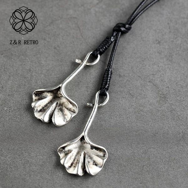 

лист подвеска женщины necklacespendants rope цепи завод богемского простой ожерелье оптовая свитер аксессуары мода ювелирные изделия, Silver