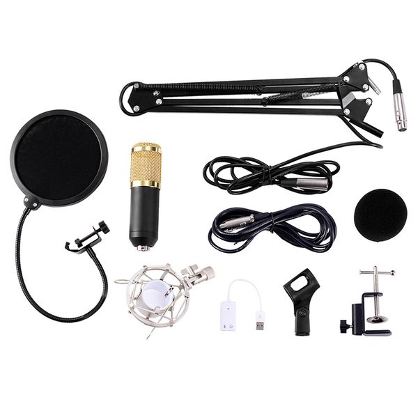 

ig-bm800 condenser microphone kit mount filter