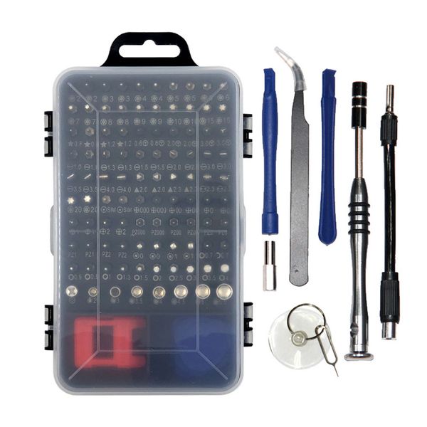 

115 in 1 screwdriver set chrome vanadium alloy steel practical multi function screwdriver electrician ratchet wrench durable