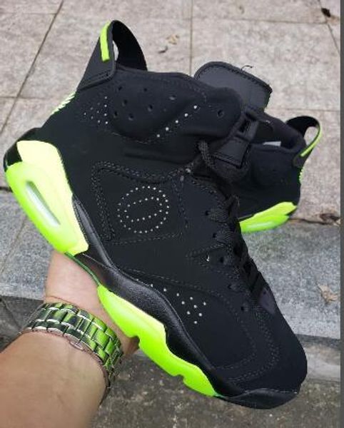 

Discount CheapJ6 White Green Wings Basketball shoes,fashionable walking gym jogging shoes,report outlet rubber simple shoes,Training Sneaker