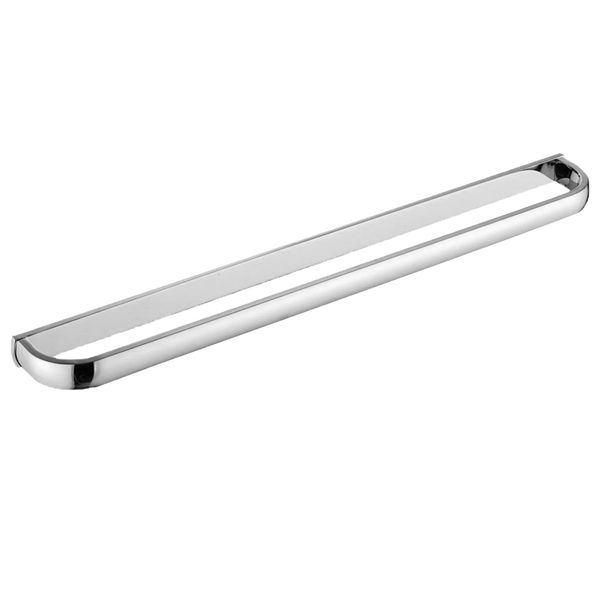 

22-inch bathroom towel bar, brushed nickel