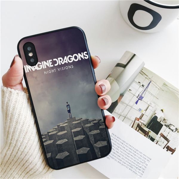 

capa imagine dragons cover for iphone 11 pro xs max xr case for iphone 8 7 6s plus 5s se 5 case soft silicone cover.