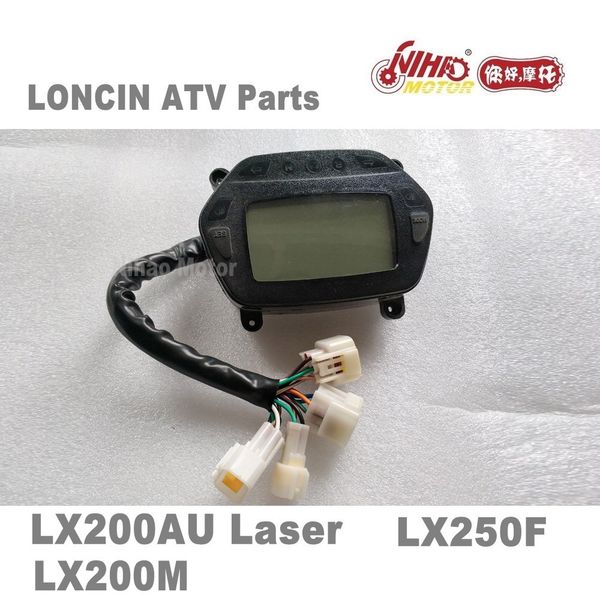 

57 loncin atv parts meter / odometer lx200au lx200m quad spare engine 250cc 200cc parts nihao motor lx250f rato jianshe bashan