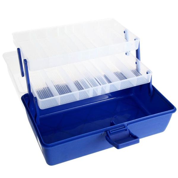 

waterproof tackle boxes lure bait hook storage case tackle box