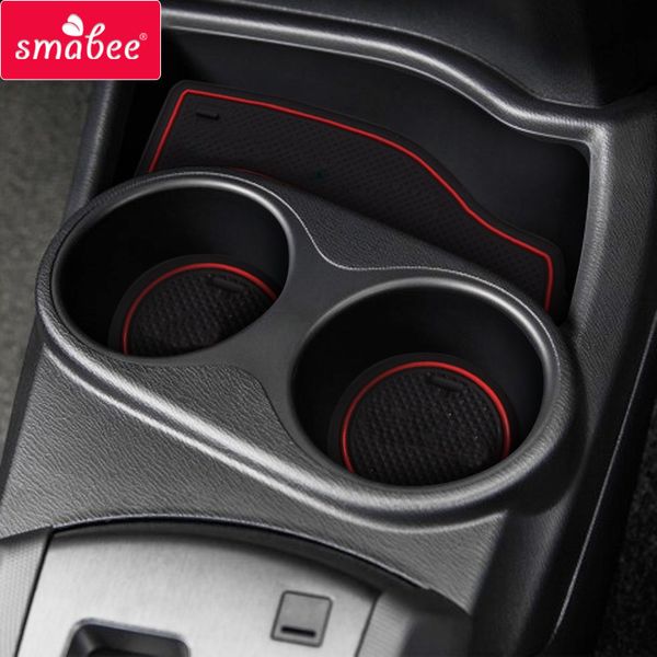 Smabee Gate Slot Pad For For Toyota Prius C Aqua 2012 2018 Interior Door Pad Cup Non Slip Mats Red Blue White Interior Car Styling Interior Cars From