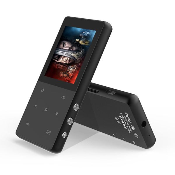 

hifi lossless mp3 player fm video e-book recorder clock function 8gb sport tf expansion to 64g 1.8inch tft screen music player