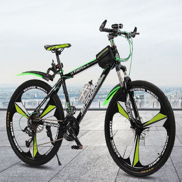 

norwich mountain bike 26" 30-speed double disc brake aluminum bicycle for men/ women