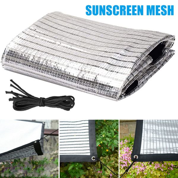 

flowers plant shade net sunscreen mesh balcony courtyard shading cooling net dtt88