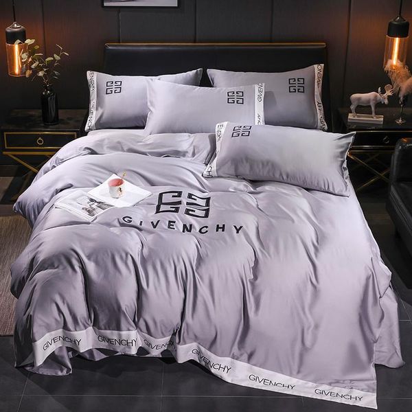 

Горячая Марка Вышивка Постельное белье Новое Высокое Качество Письмо 4 Г Летняя П