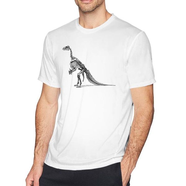 

dinosaur skeleton walking upright oversized t shirt men harajuku tee birthday gift tee summer funny elastic, White;black