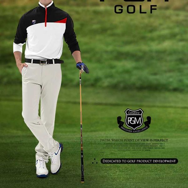 

pgm outdoor sport long trousers dry quick golf pants solid training trouser for man comfortable slim golf clothes aa11846, Gary;green