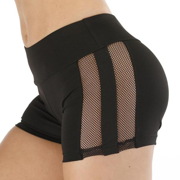 

yoga shorts women sports wear fitness short pants skinny female push up gym clothing solid color elastic breathable y042, White;red