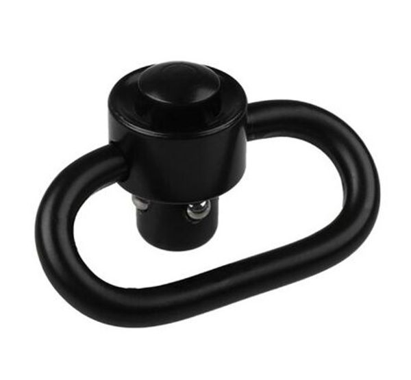 QD Heavy Duty Quick Release Detach Push Button Sling Swivel Adapter Set Picatinny Rail Mount Base 20mm Connection Sling Ring