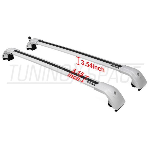 

new silver baggage crossbar cross bars roof racks rail fit for x1 e84 2010-2015
