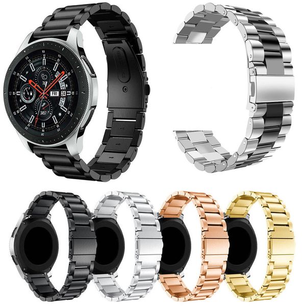

22мм из нержавеющей стали ремешки для часов для Samsung Galaxy 46мм ремешок для браслета д