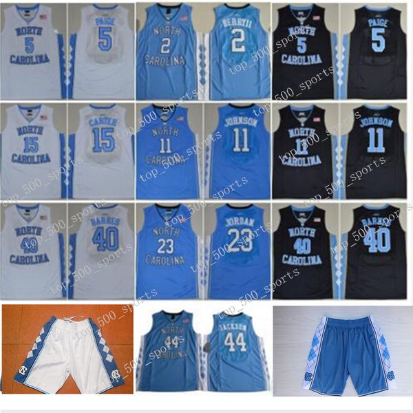 

ncaa north carolina tar heels michael college 5 nassir little carter 32 luke maye barnes vince unc blue black basketball jerseys shorts