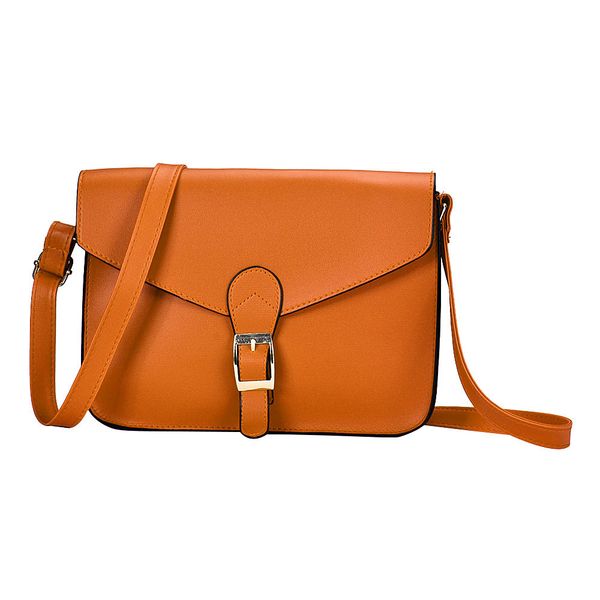 

100% brand new women's vintage bag fashion imitation pu leather shoulder bag satchel handbag retro women messenger bolsa sac