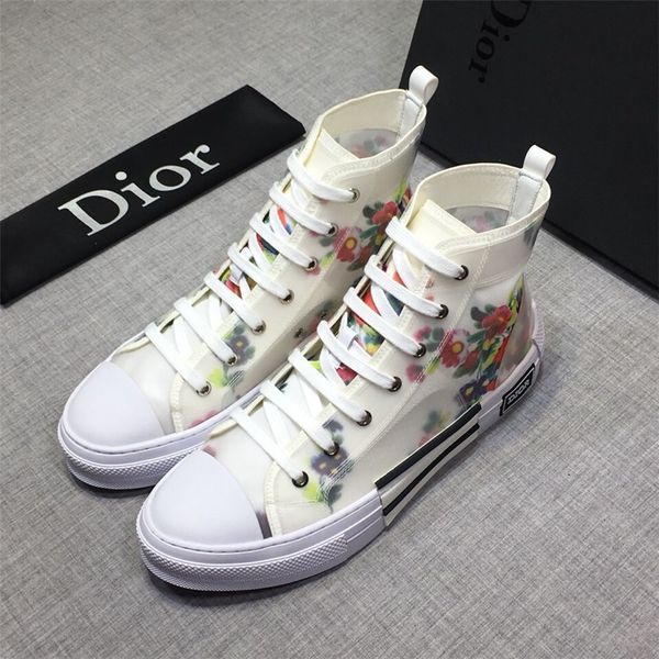 

2019 new arrival retro running shoes for men black white high help training sneakers size 38-44