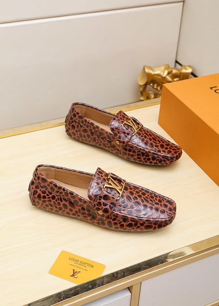 

fast delivery new style luxury men's casual shoes dress shoes three fashion design brands classic retro pattern kjrse, Black