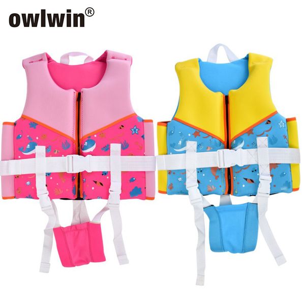 

owlwin child water sport baby life vest jacket children neoprene kayaking boating swimming foam clothes lifting life jacket