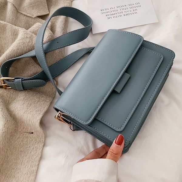 

женская сумка 2020 новая мода искусственная кожа женская сумка легкая дикая простая женская ежедневная курьерская водонепроницаемая женская