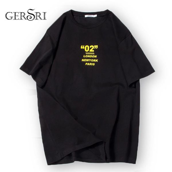 

gersri funny t-shirt 2019 summer men clothing new fashion streetwear hip hop tees men short sleeve t shirts, White;black