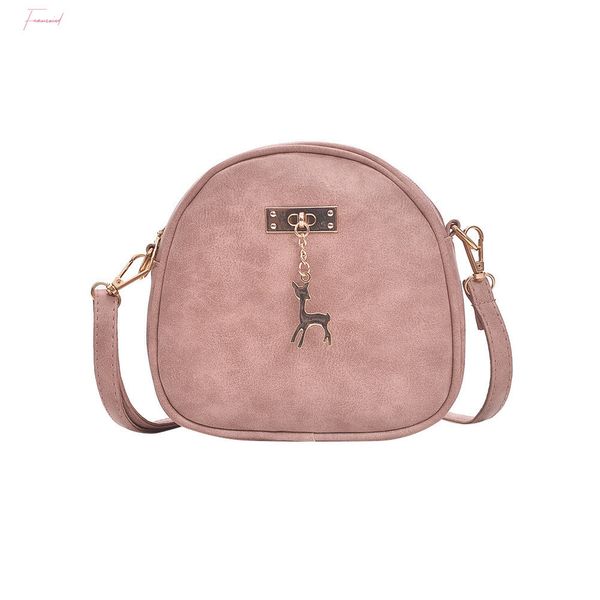 

fashion handbag 2020 new women leather bag large capacity shoulder bags casual tote simple handle hand bags deer decor yjp